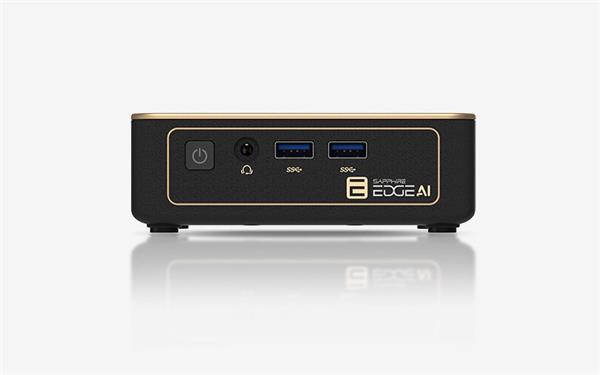 SAPPHIRE EDGE AI 340 Mini PC, AMD Ryzen AI 5 340, Radeon 840M, DDR5, M.2 SSD, WiFi/BT 2xHDMI 2xUSB-C 4.0 