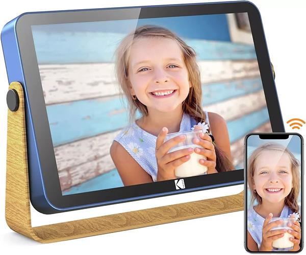 KODAK RWF-108V OBL 10" fotorámik Wifi, modrý 