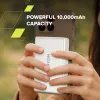 Canyon OnPower 511, Powerbank, 10.000 mAh, 20W USB-C, MagSafe 15W Bezdrôtové nabíjanie, displej, šedá 