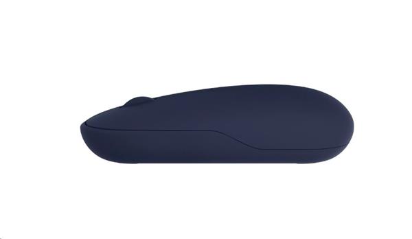 ASUS MOUSE Marshmallow MD100 modrá - optická bezdrôtová myš, BT+2.4GHZ 