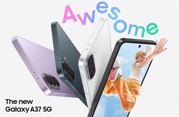Samsung GALAXY A37 5G, 256GB Awesome Charcoal 