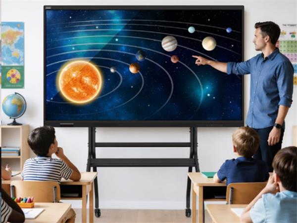 65" LIGHT GEN 7 Séria PRESTIGIO SOLUTIONS, Android 14 Google EDLA + upgr 16, 50 dotyk, 9H, 3x20W, 100 000:1, AI tlačidlo 