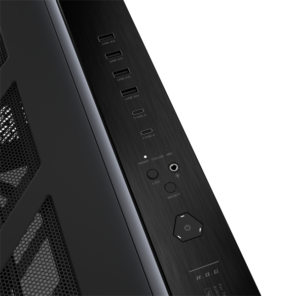 ASUS ROG CRONOX GR801 CURVE TG ARGB BLACK skrinka E-ATX čierna 