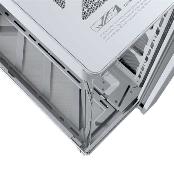 ASUS ROG CRONOX GR801 CURVE TG ARGB WHITE skrinka E-ATX biela 