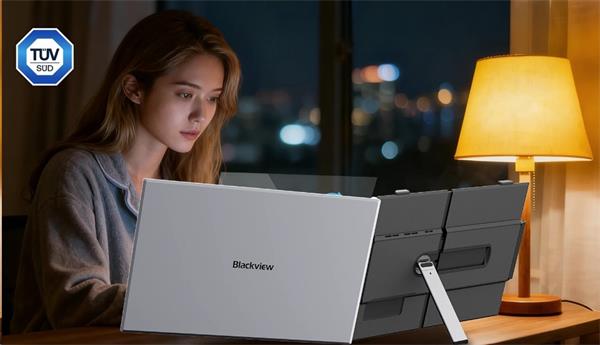 Prenosný monitor Blackview SCM8 Single Screen 15.3", 1920x1200 16:9 LCD 60Hz IPS 178 USB-C 3.1x3, sivo čierny 
