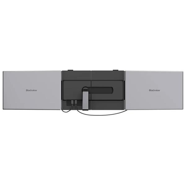 Portable monitor Blackview DCM8 Dual Screen 15.3inch 1920x1200 16:9 LCD 60Hz IPS 178 USB-C 3.1x3, sivo čierny 