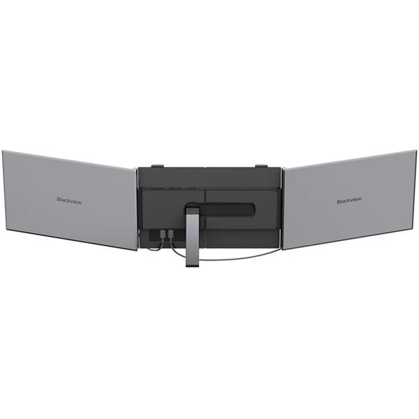 Portable monitor Blackview DCM8 Dual Screen 15.3inch 1920x1200 16:9 LCD 60Hz IPS 178 USB-C 3.1x3, sivo čierny 