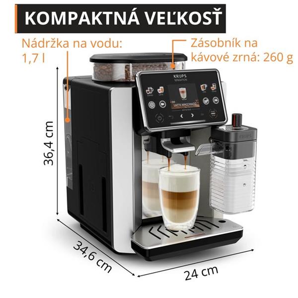 KRUPS Automatický kávovar Sensation Elite EA918GE0 