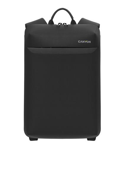 Canyon OnPack UR04, batoh na notebook do 15,6", 11 l, vodeodolný, ventilovaný chrbát, čierny 