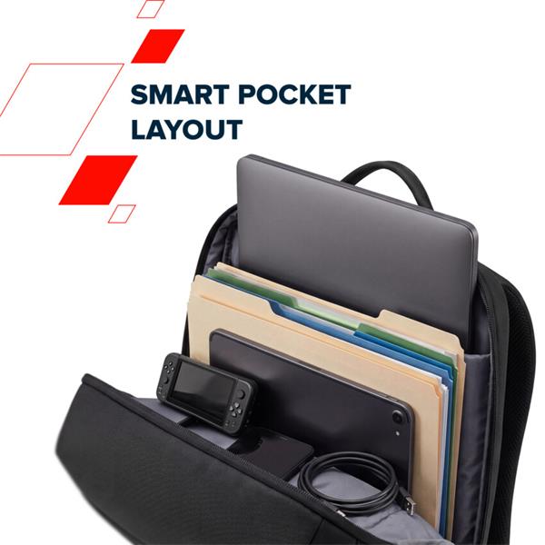Canyon OnPack UR04, batoh na notebook do 15,6", 11 l, vodeodolný, ventilovaný chrbát, čierny 
