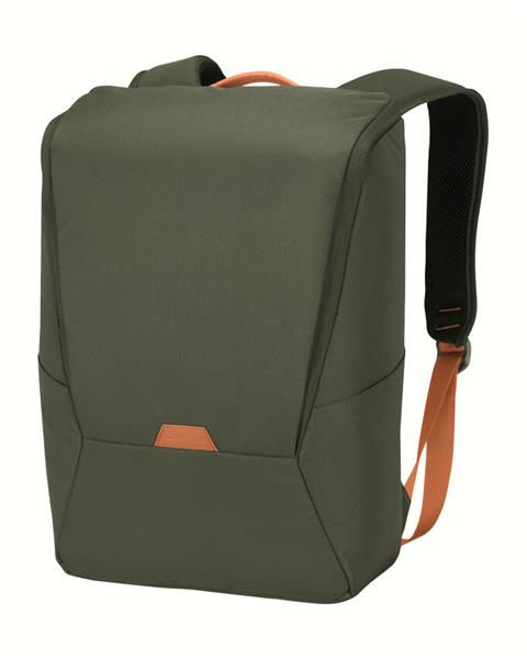 Canyon OnPack E01, ekologický batoh na notebook do 15,6", vodeodolný, z recyklovaných materiálov,  olivozelený 
