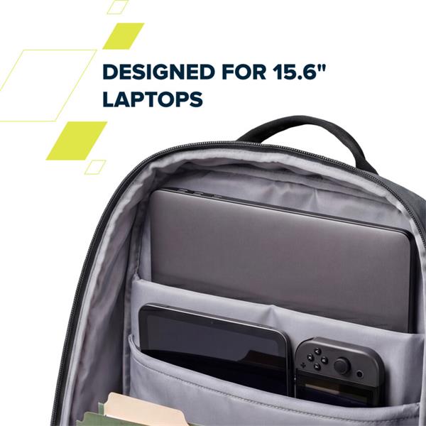 Canyon OnPack UR01, batoh na notebook do 15,6", vodeodolný, USB-A nabíjací port, z recyklovaných materiálov, modrý 
