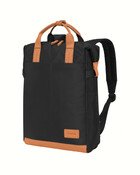 Canyon OnPack US01, ekologický mestský batoh na notebook do 15,6", vodeodolný, z recyklovaných materiálov, čierny 