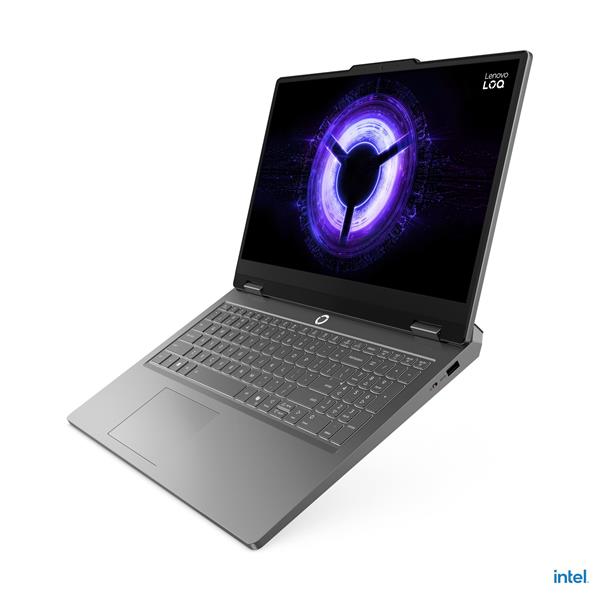 Lenovo IP LOQ Essential 15IRX11, i5-13450HX, 15.6˝ 1920 x 1080, RTX 5060/8GB, 16GB, SSD 512GB, FDOS, šedý, 2y CI bez AC 