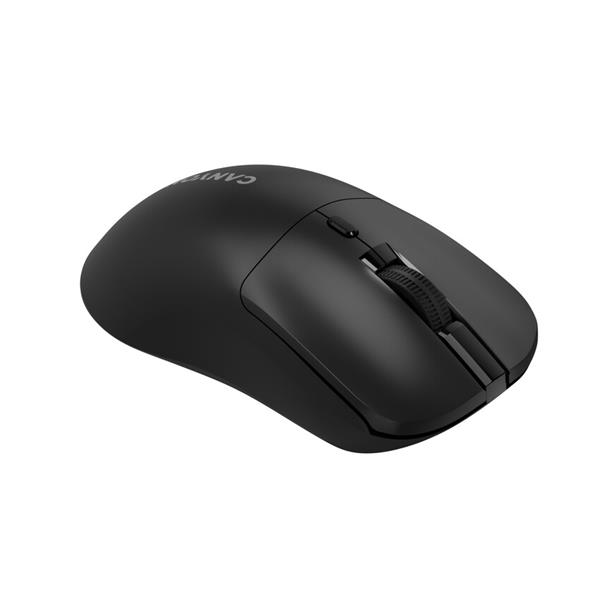 Canyon OnClick W06, bezdrôtová optická myš, 2.4 GHz USB, 800/1200/1600 DPI, 4 tlačidlá, čierna 