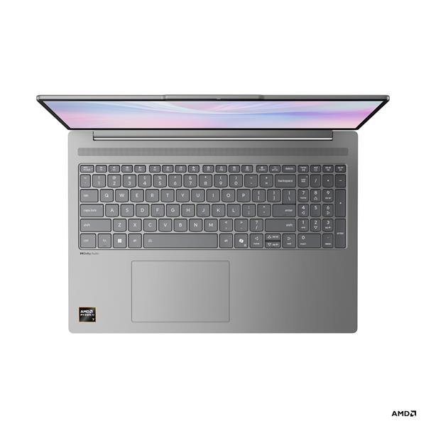 Lenovo IP Slim 5 16AKP10 , Ryzen AI 5 330, 16.0˝ 1920x1200 WUXGA, UMA, 16GB, SSD 512GB, FDOS, šedý, 2y CI bez AC 