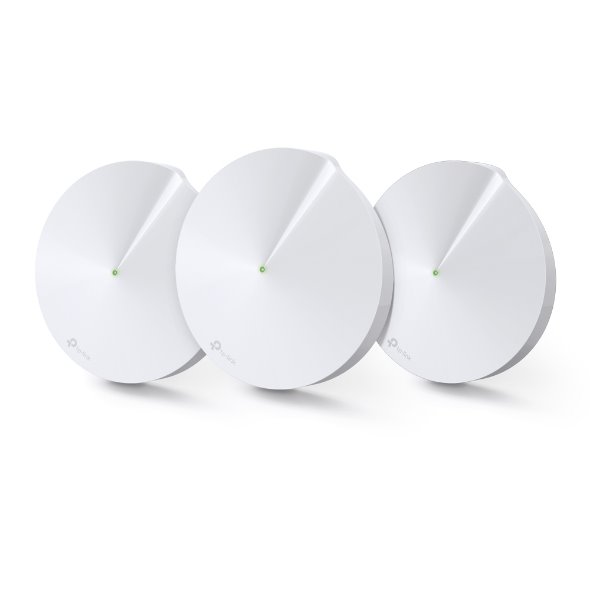 AC1300 Whole Home Mesh Wi-Fi System SPEED: 400 Mbps at 2.4 GHz + 867 Mbps at 5 GHz SEPC: 4× Internal Antennas, 2× Gigabi 