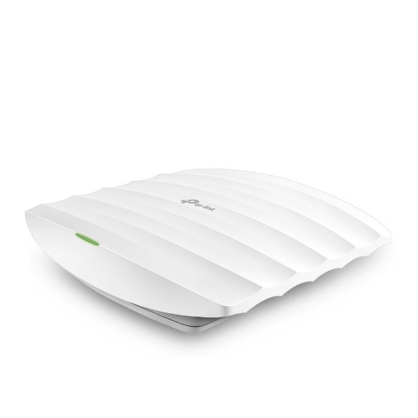 TP-LINK EAP225 AC1350 Dual Band Ceiling Mount Access Point, Qualcomm, 867Mbps at 5GHz + 450Mbps at 2.4GHz 