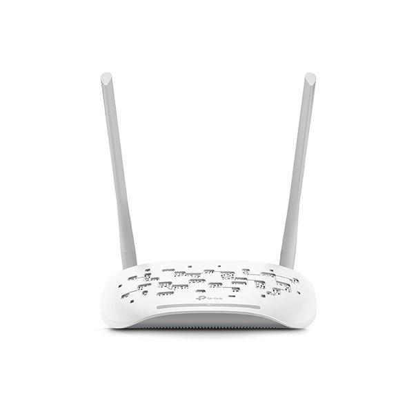 300Mbps Wi-Fi VDSL/ADSL Modem Router SPEED: 300 Mbps at 2.4 GHz, VDSL Profile 30a 100/100 Mbps SPEC: 2× Antennas, 3× Fas 