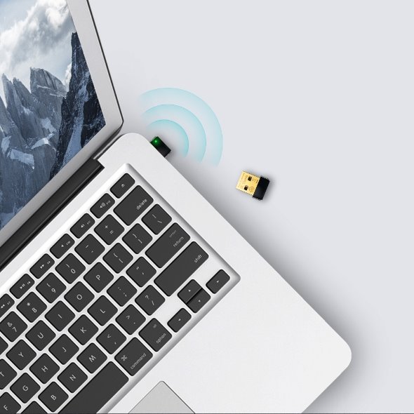 150Mbps Nano Wi-Fi USB Adapter SPEED: 150 Mbps at 2.4 GHz SPEC: USB 2.0  