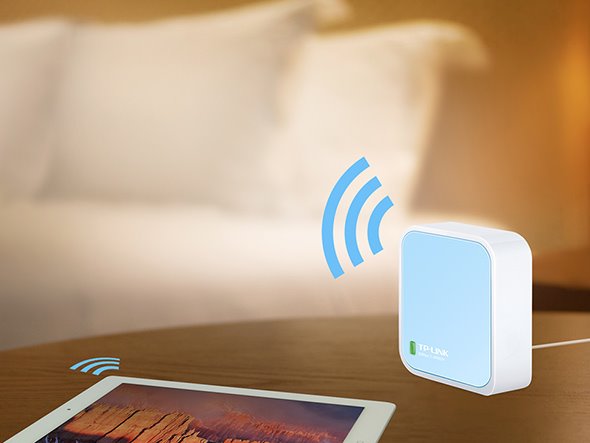 N300 Nano Pocket Wi-Fi Router SPEED: 300 Mbps at 2.4 GHz SPEC: 2× Internal Antennas, 1× Fast Ethernet WAN/LAN Port, 1× M 