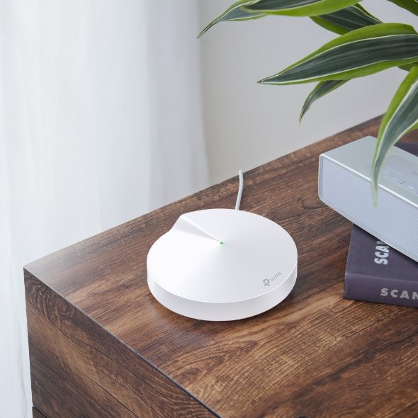 TP-LINK Deco M5(1-pack) AC1300 Whole-Home Mesh Wi-Fi Unit, Qualcomm 717MHz Quad-core CPU 