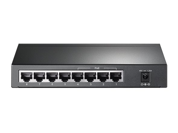 TP-LINK TL-SG1008P 8-Port Gigabit Desktop PoE Switch, 8 Gigabit RJ45 Ports including 4 PoE Ports 