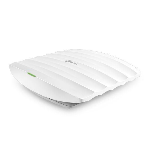 TP-LINK EAP115 2.4GHz N300 Ceiling Mount Access Point, Qualcomm, 1 10/100Mbps LAN, 802.3af PoE 