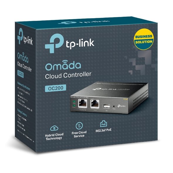 TP-LINK OC200 Omada Cloud Controller, Centralized Management for Omada EAPs, Marvell, 2 Fast Ethernet Port 