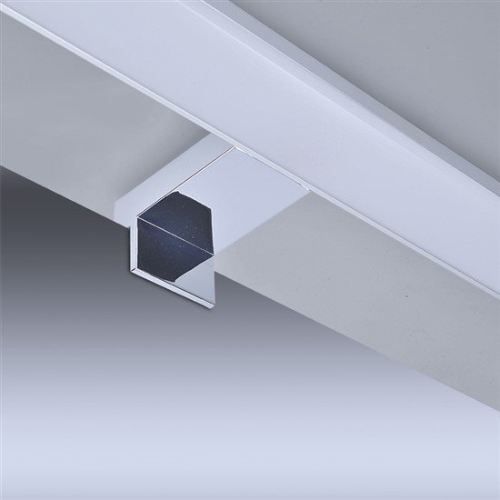 Solight LED koupelnové osvětlení nad zrcadlo,  12W,  900lm,  4000K,  IP44,  60cm,  stříbrné 