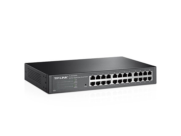 24-Port Gigabit Easy Smart Switch PORT: 24× Gigabit RJ45 Ports SPEC: 1U 13-inch Rack-mountable Steel Case FEATURE: MTU/P 