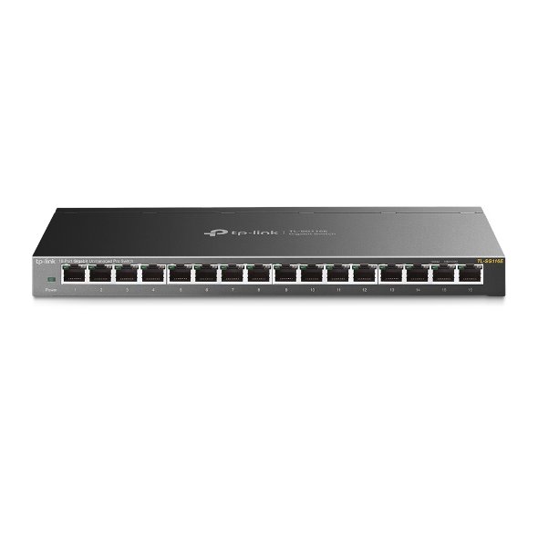 TP-LINK TL-SG116E 16-Port Gigabit Easy Smart Switch, 16 Gigabit RJ45 Ports, Desktop Steel Case 