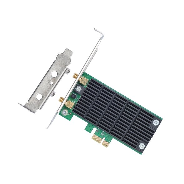 TP-LINK Archer T4E AC1200 Wi-Fi PCI Express Adapter, 867Mbps at 5GHz + 300Mbps at 2.4GHz, Beamforming 