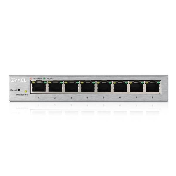 Zyxel GS1200-8, 8 Port Gigabit webmanaged Switch 