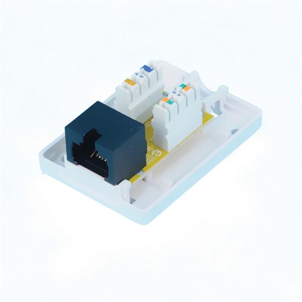 CNS Zásuvka Basic UTP 1 port, Cat5E na om. biela 