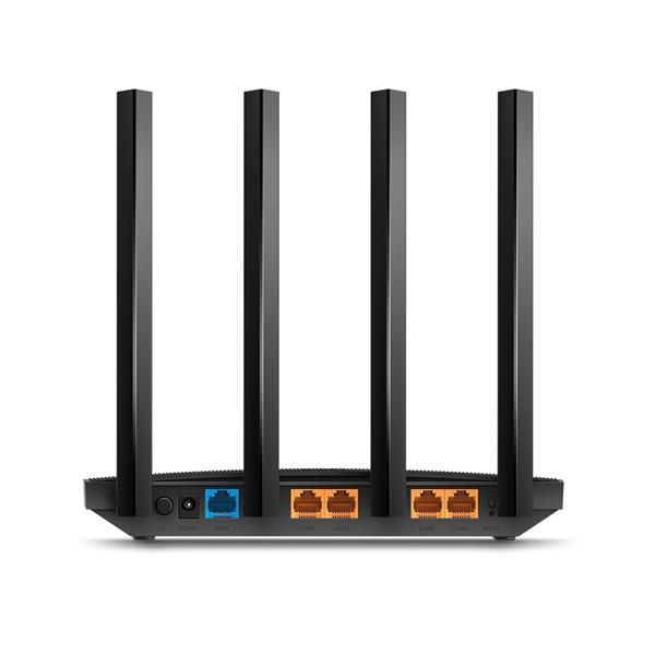 TP-LINK Archer C80 AC1900 Dual-Band Wi-Fi Router, 1300Mbps at 5GHz + 600Mbps at 2.4GHz,   5 Gigabit Ports, 4 antennas 