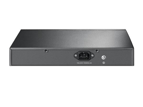 TP-LINK TL-SG100MP 8-Port Gigabit PoE+ Switch, 8 Gigabit RJ45 Ports, 802.3at/af, 126W PoE Power, 1U 13-inch Rack-mount. 