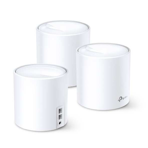 TP-LINK "AX1800 Whole Home Mesh Wi-Fi 6 SystemSPEED: 574 Mbps at 2.4 GHz + 1201 Mbps at 5 GHzSPEC: 4× Internal Antenna 