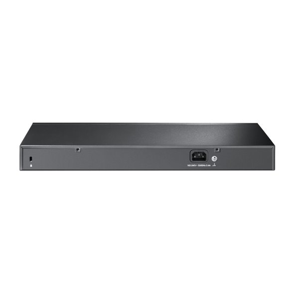 24-Port 10/100 Mbps + 2-Port Gigabit Rackmount Switch with 24-Port PoE+  PORT: 24× 10/100 Mbps PoE+ Ports, 2× Gigabit No 