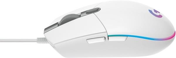 Logitech® G102 2nd Gen LIGHTSYNC Gaming Mouse - WHITE - USB 