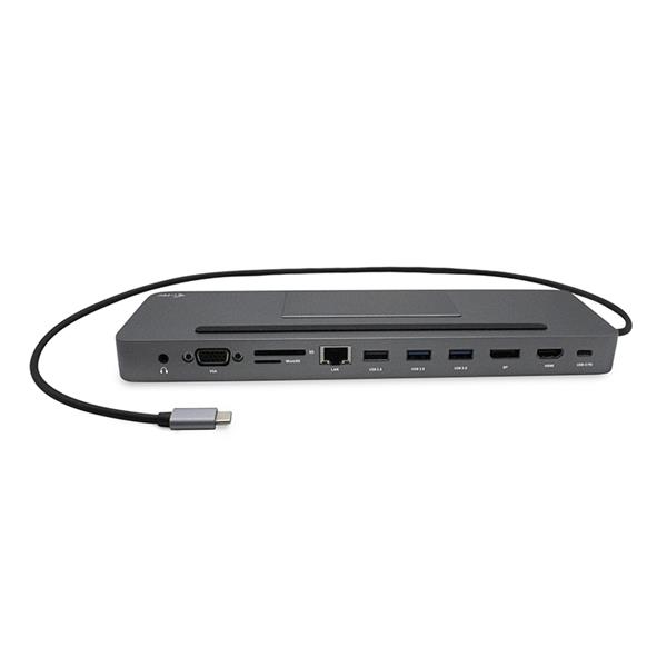 i-tec USB-C Dual Display Docking Station with Power Delivery 100 W 