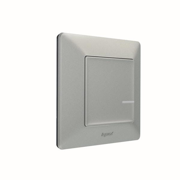 Legrand VALENA LIFE S NETATMO BEZDRÔTOVÝ SPÍNAČ 1 - NÁSOBNÝ HLINÍKOVÝ 