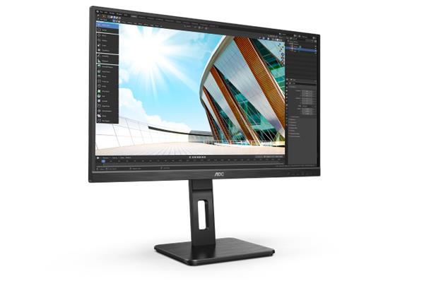 AOC Q27P2Q 27"W IPS LED 2560x1440 50 000 000:1 4ms 300cd HDMI DP USB-C PIVOT repro  