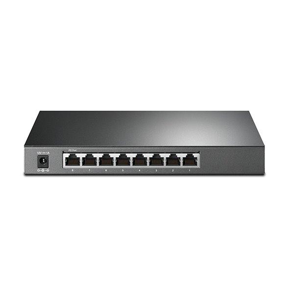 TP-LINK "JetStream™ 8-Port Gigabit Smart Switch with 4-Port PoE+PORT: 4× Gigabit PoE+ PortsSPEC: 802.3at/af, 62 W PoE  
