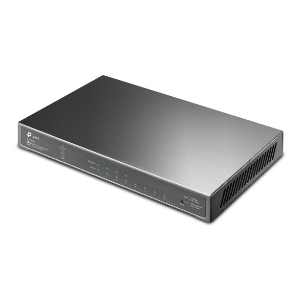 TP-LINK "JetStream™ 8-Port Gigabit Smart Switch with 4-Port PoE+PORT: 4× Gigabit PoE+ PortsSPEC: 802.3at/af, 62 W PoE  