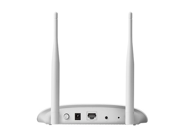 N300 Wi-Fi Access Point SPEED: 300 Mbps at 2.4 GHz SPEC: 2× Fixed Antennas, 1× 10/100M Port  FEATURE: Passive PoE Suppor 