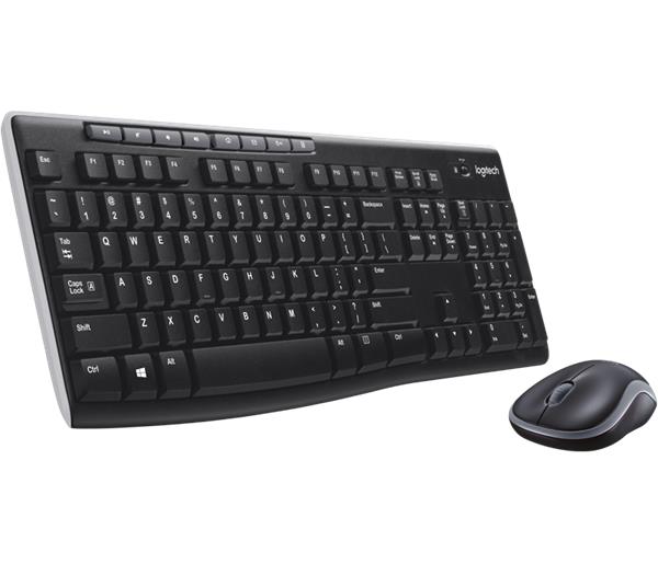 Logitech® MK270 Wireless Desktop, US INT"L - 2.4GHZ 