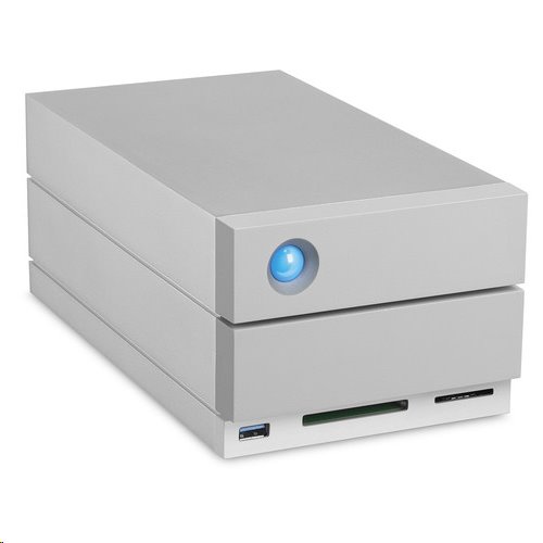 LaCie 2big Dock Thunderbolt 3 16TB Professional 2-bay RAID USB 3.1 SD CF 