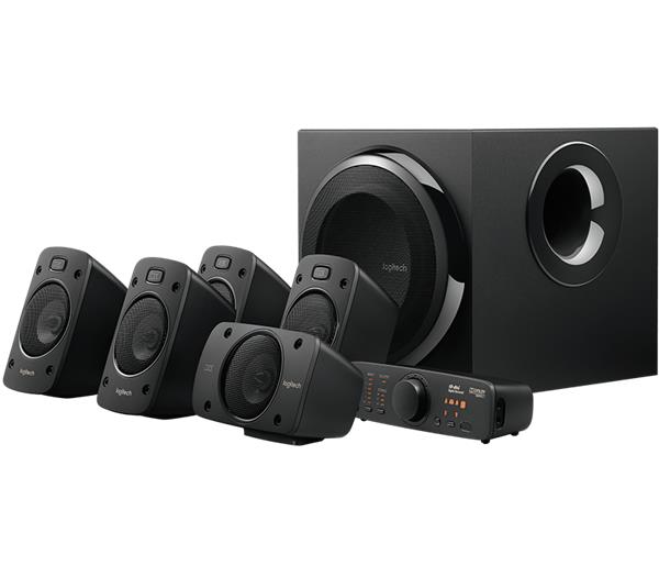 Reproduktory Logitech Z906 Domáce kino 5.1 systém priestorového zvuku 