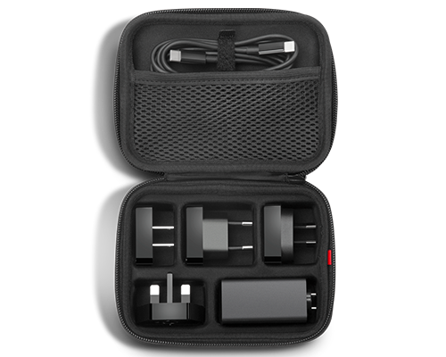 Lenovo 65W USB-C AC Travel Adapter (UK/US/AU/EU plugs) 